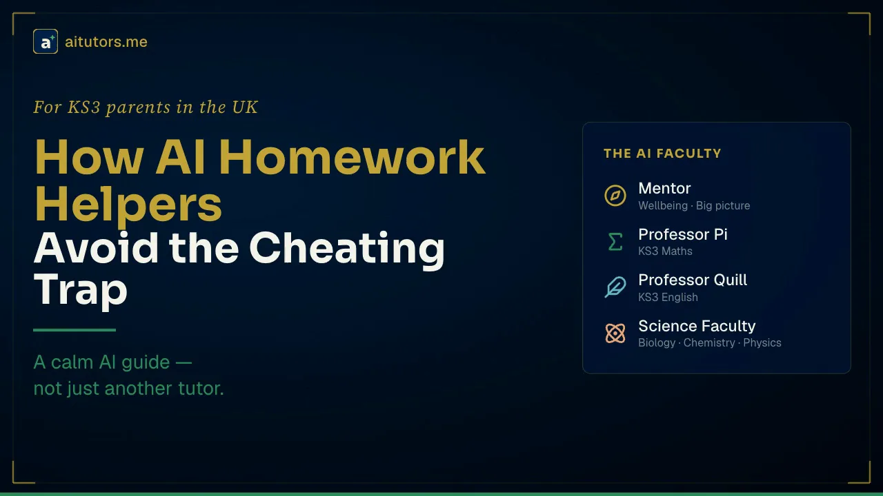 How AI Homework Helpers Avoid the Cheating Trap