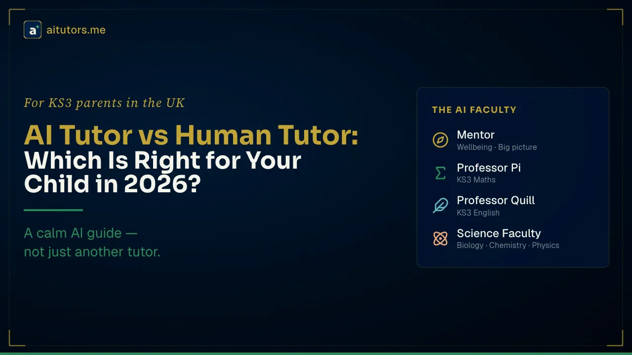 AI Tutor vs Human Tutor: Which Is Right for Your Child in 2026?