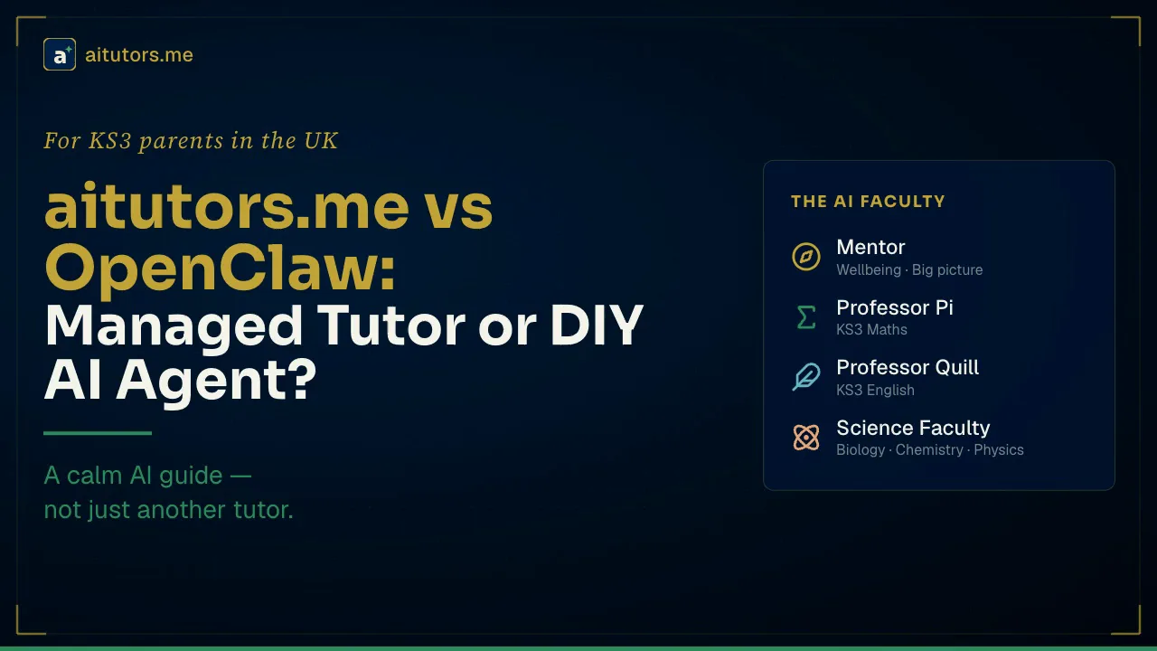 aitutors.me vs OpenClaw: Managed Tutoring Service vs DIY AI Agent