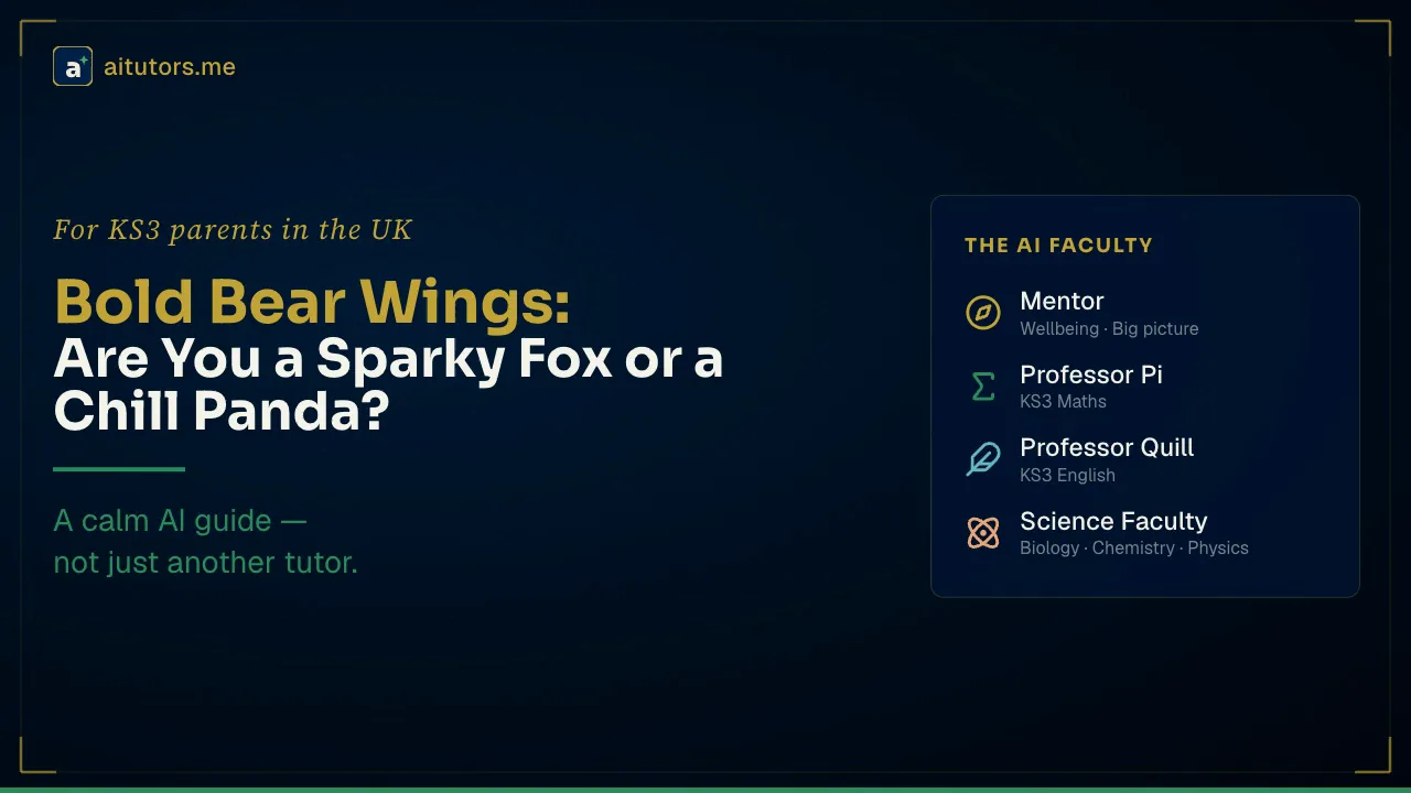 Bold Bear Wings: The Sparky Fox Influence vs The Chill Panda Influence