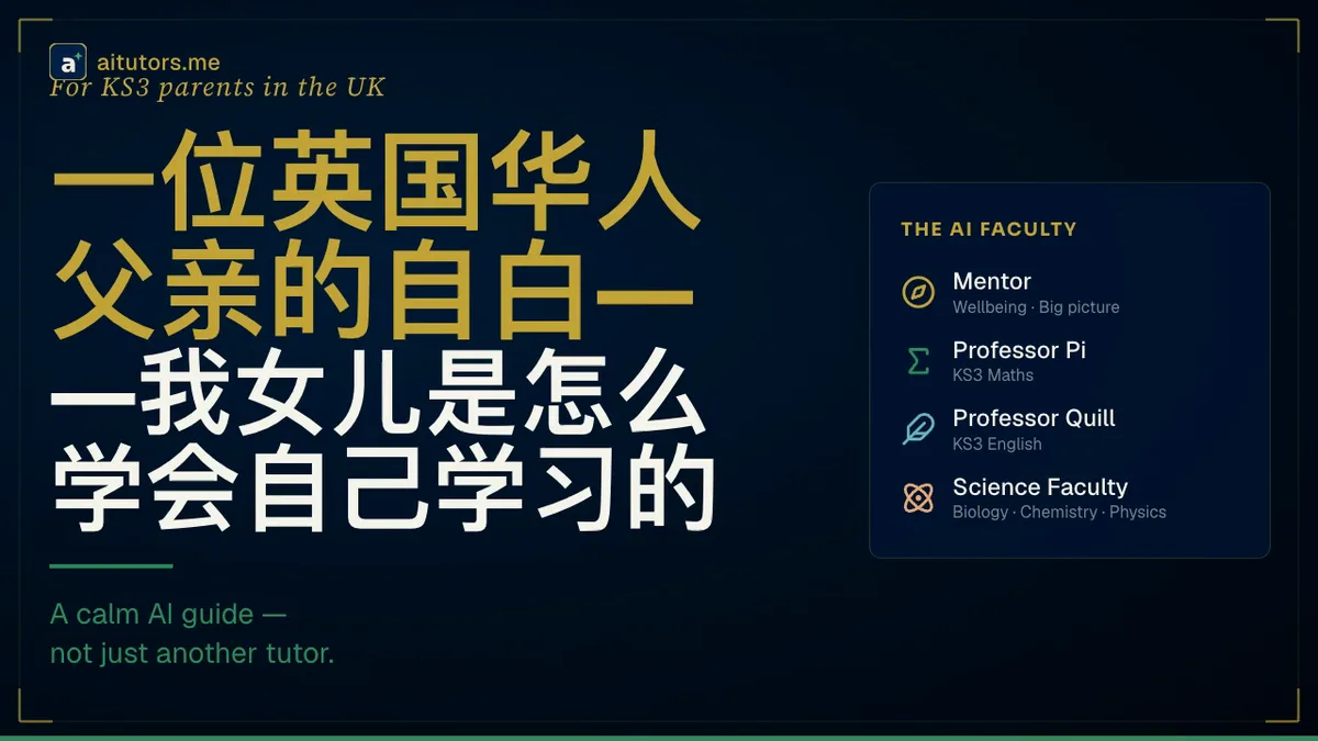 一位英国华人父亲的自白——我女儿是怎么学会自己学习的