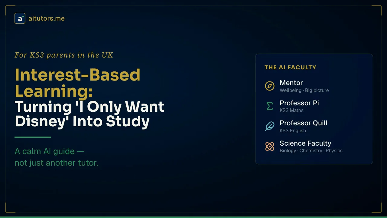 Interest-Based Learning: Turning 'I Only Want Disney' Into Study
