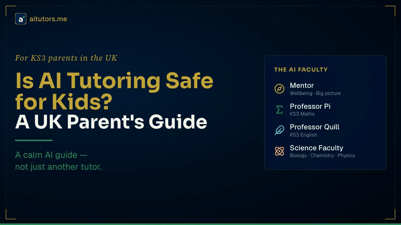 Is AI Tutoring Safe for Kids? A UK Parent's Guide