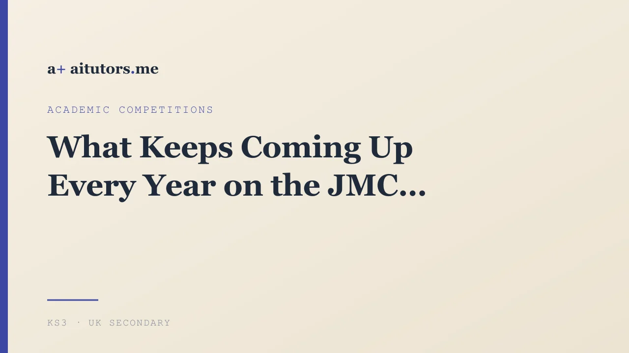 What Keeps Coming Up Every Year on the JMC