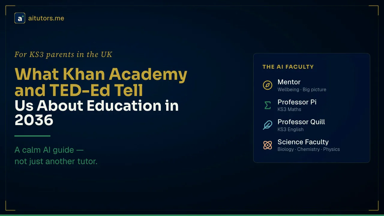 What Khan Academy and TED-Ed Are Quietly Telling Us About Education in 2036