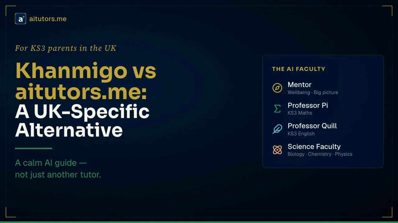 Khanmigo vs aitutors.me: A UK-Specific Alternative