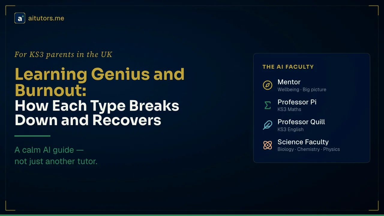 Learning Genius and Burnout: How Each Type Breaks Down — and Recovers