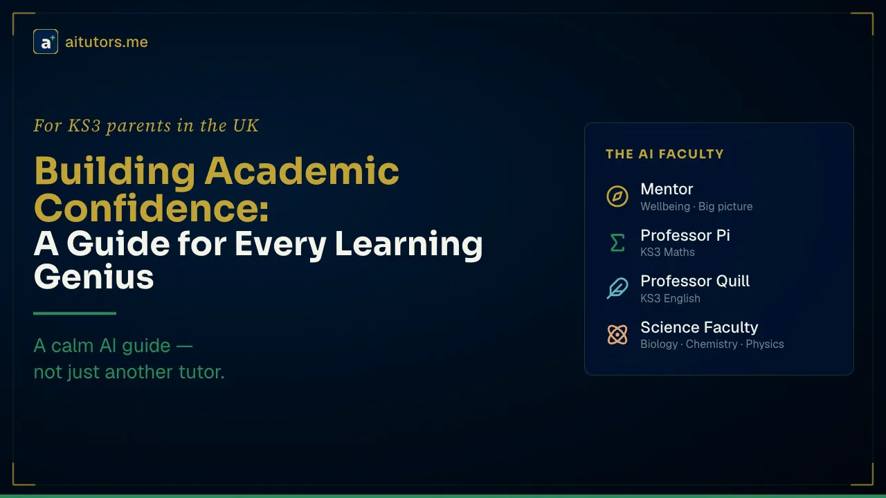 Building Academic Confidence: A Guide for Every Learning Genius