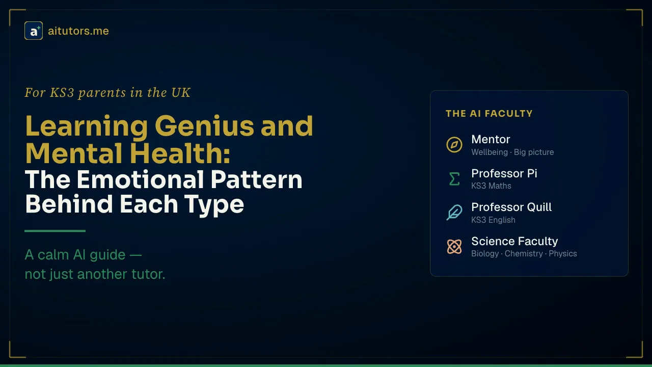 Learning Genius and Mental Health: The Emotional Patterns Behind Each Type