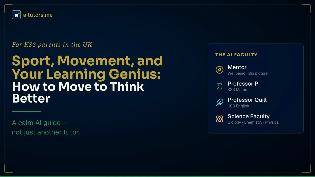 Sport, Movement, and Learning Genius: How Each Type Uses Physical Activity to Think