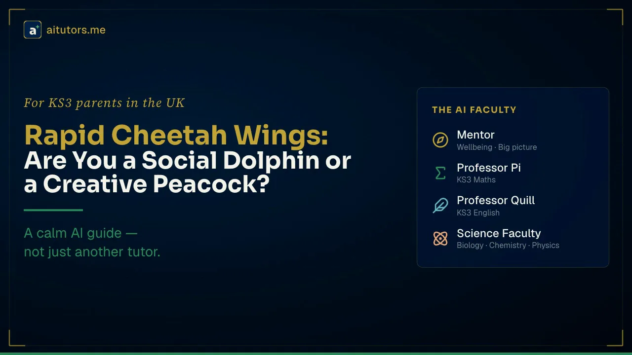 Rapid Cheetah Wings: The Social Dolphin Influence vs The Creative Peacock Influence