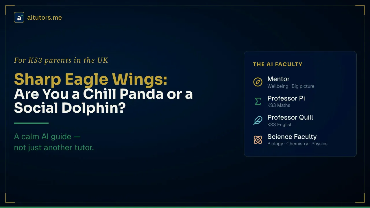Sharp Eagle Wings: The Chill Panda Influence vs The Social Dolphin Influence