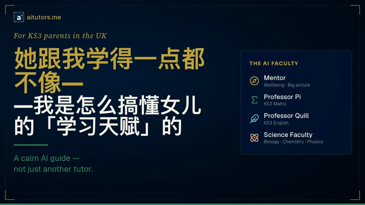 她跟我学得一点都不像——我是怎么搞懂女儿的「学习天赋」的
