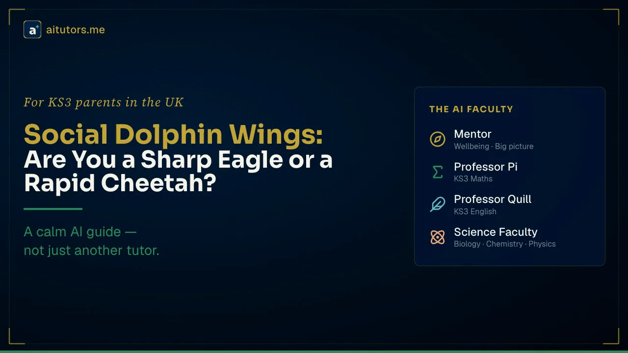 Social Dolphin Wings: The Sharp Eagle Influence vs The Rapid Cheetah Influence