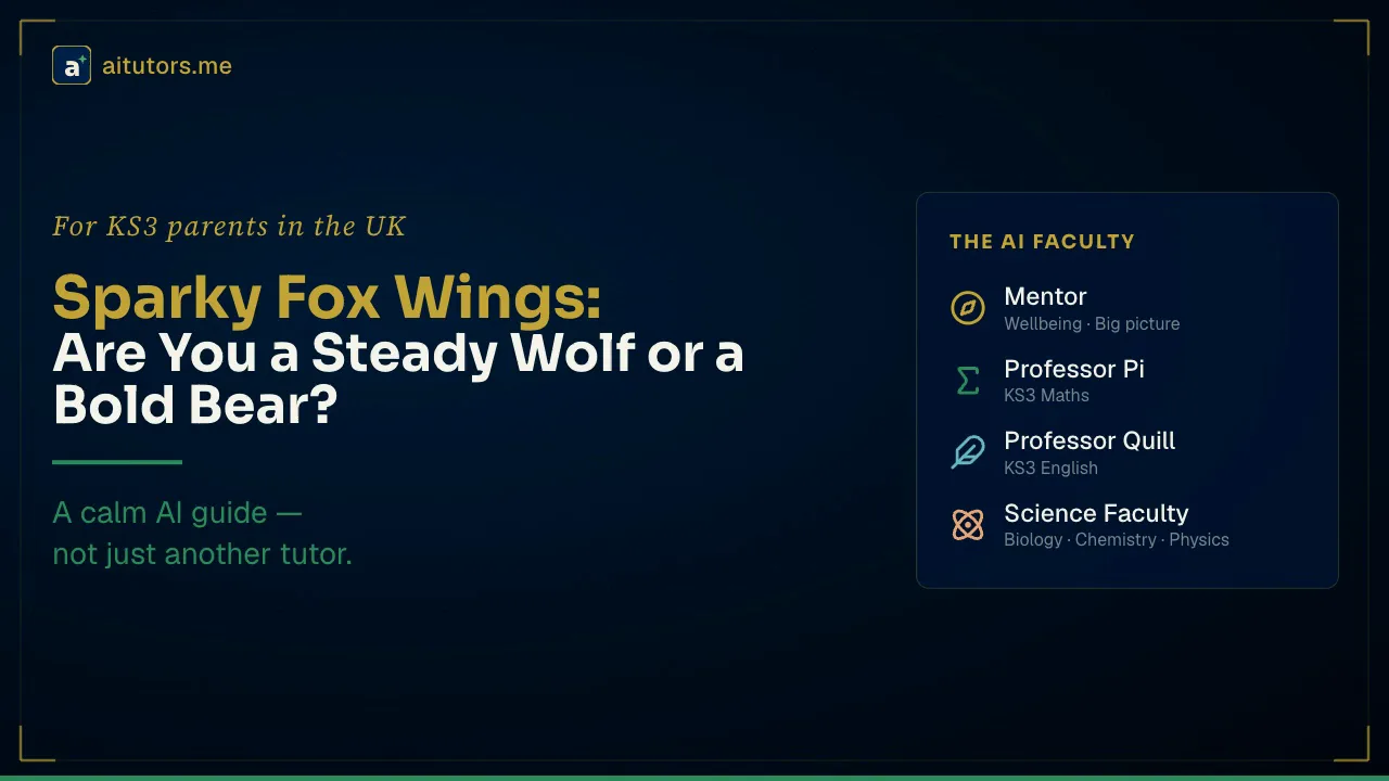 Sparky Fox Wings: The Steady Wolf Influence vs The Bold Bear Influence